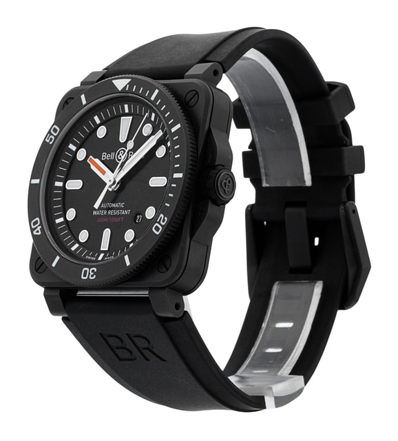 Bell and Ross BR03-92 BR0392-D-BL-CE/SRB Image 2
